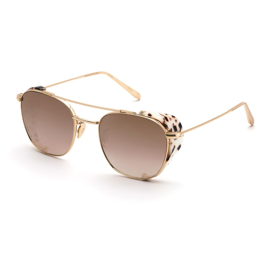 KREWE earhart blinker sunglasses with sideblinders